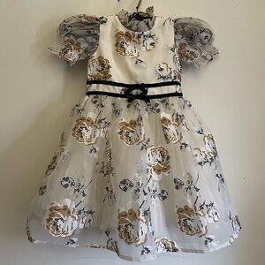 Janie and Jack The Winter Rose Dress